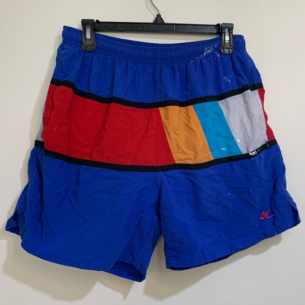 Vintage Hobie Swimming Trunks Men’s Size Large Colorblock